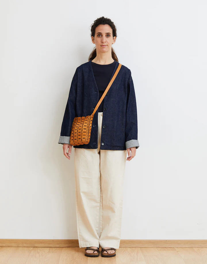 MINI BASKET BAG - TOBACCO