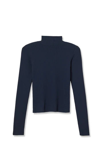 NOELLE TURTLENECK - NAVY