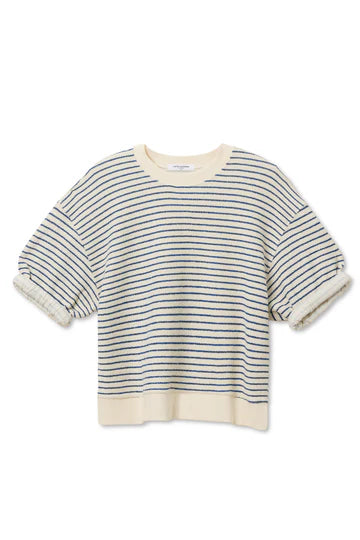 REBECCA SWEATSHIRT -NAVY STRIPE