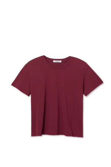 HARLEY TEE-DARK BURGUNDY