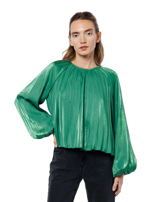 GIULIA PLEATED BLOUSE