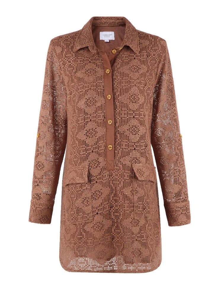 THE RAYA DRESS - MOCHA