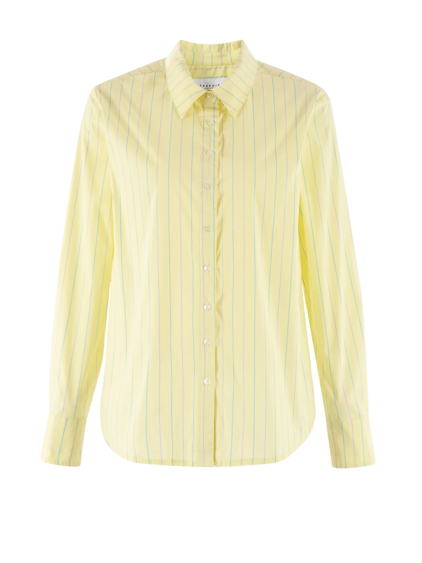 THE BOYFRIEND SHIRT - LEMON STRIPE