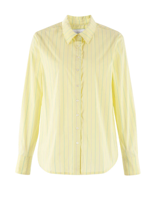 THE BOYFRIEND SHIRT - LEMON STRIPE
