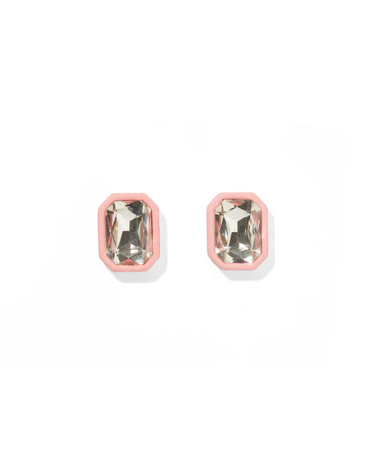 EVA STATEMENT EARRING - PINK