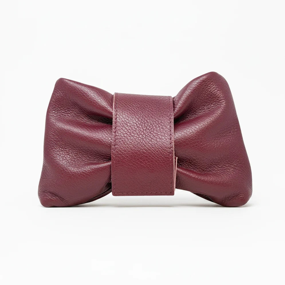 ITALIAN LEATHER CLUTCH, TOP HANDLE AND CROSSBODY BAG