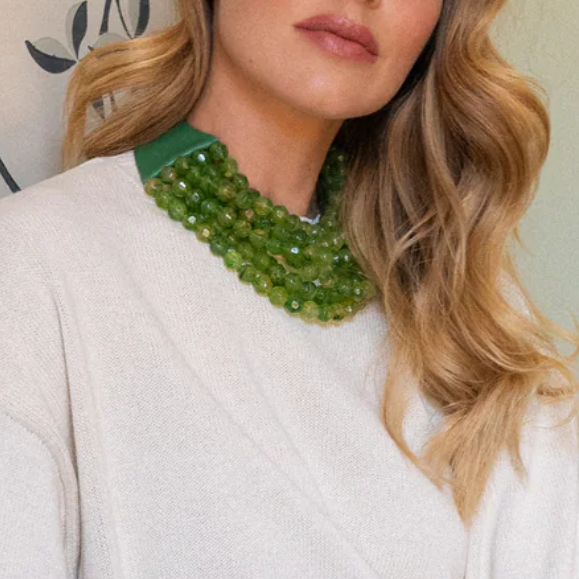 CHUNKY BEADED LAYERED NECKLACE