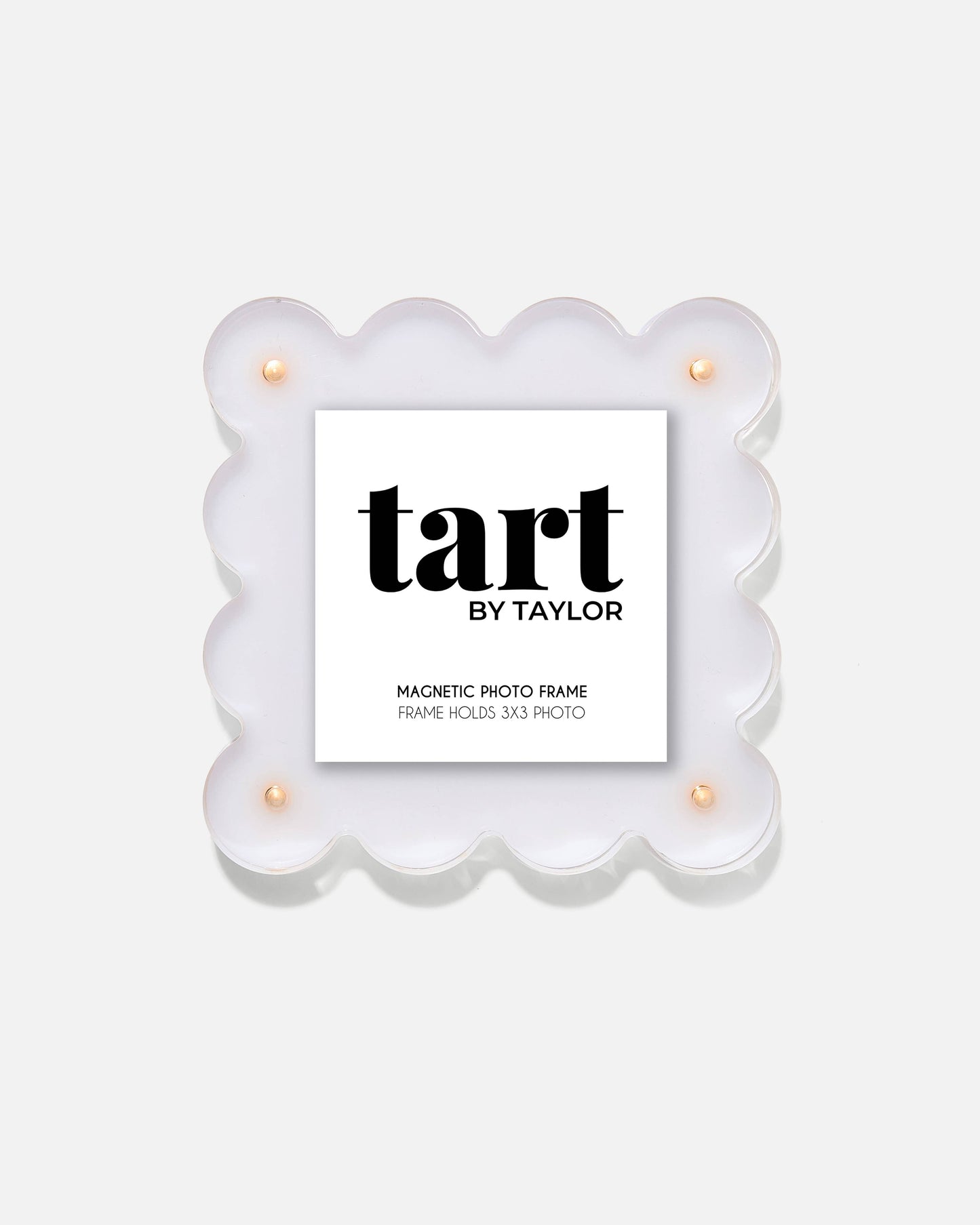 White Mini Acrylic Picture Frame