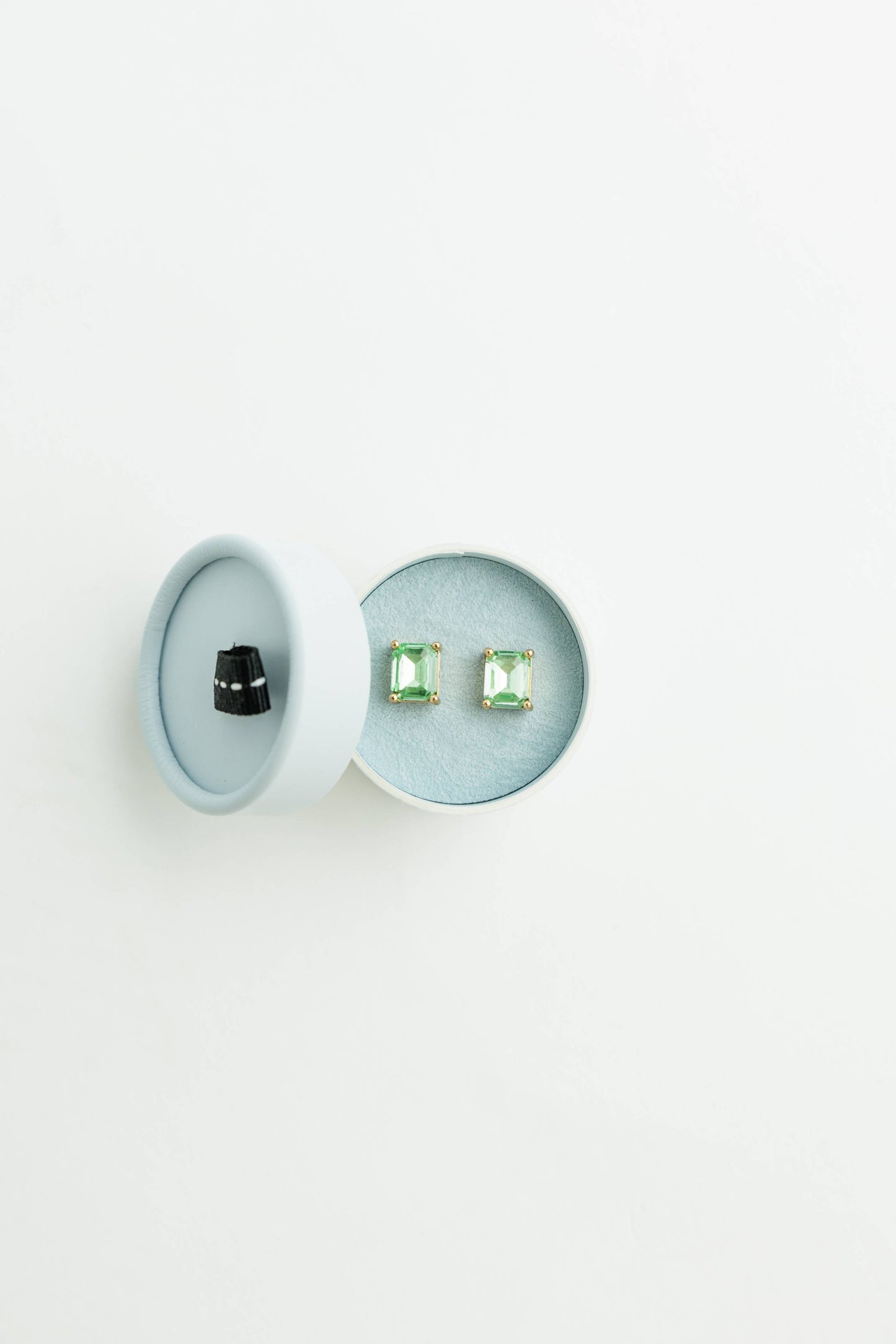 Crystal Powder Boxed Earring
