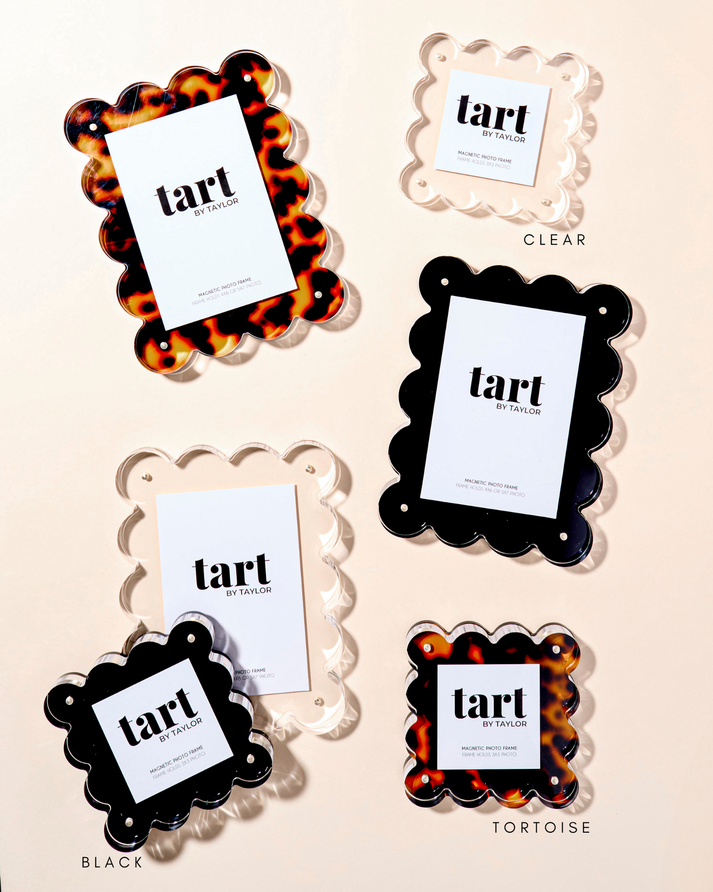 Tortoise Mini Acrylic Picture Frame