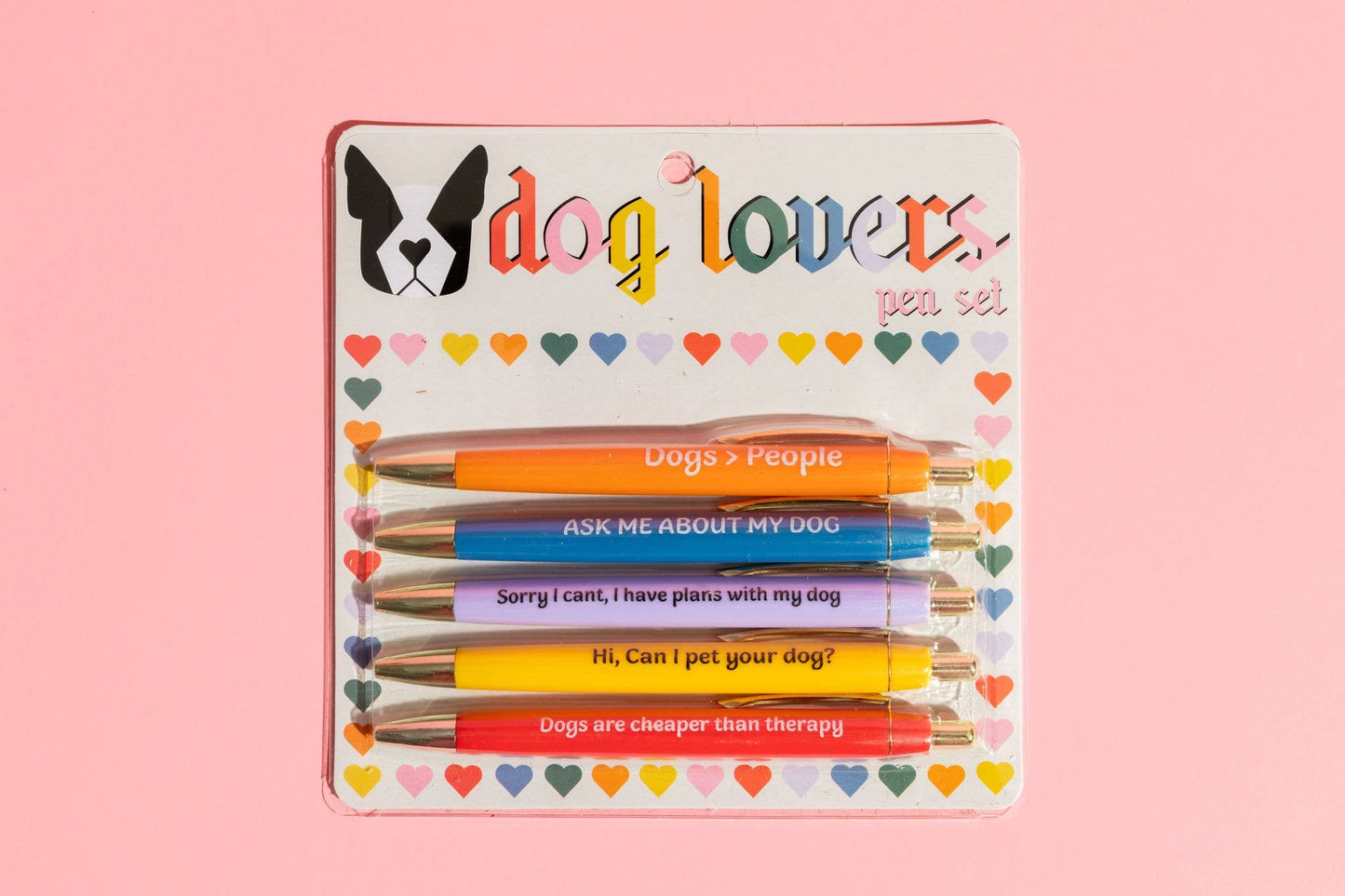 Dog Lovers Pen Set (gifts, pens, stocking stuffers)