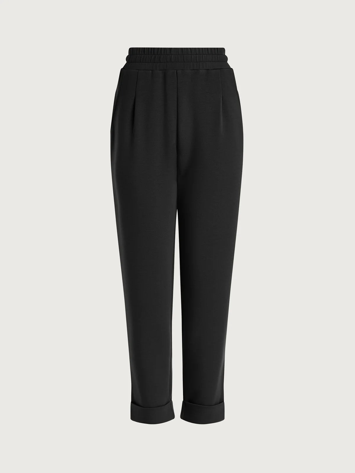 ROLLED CUFF PANT - 28.5" BLACK