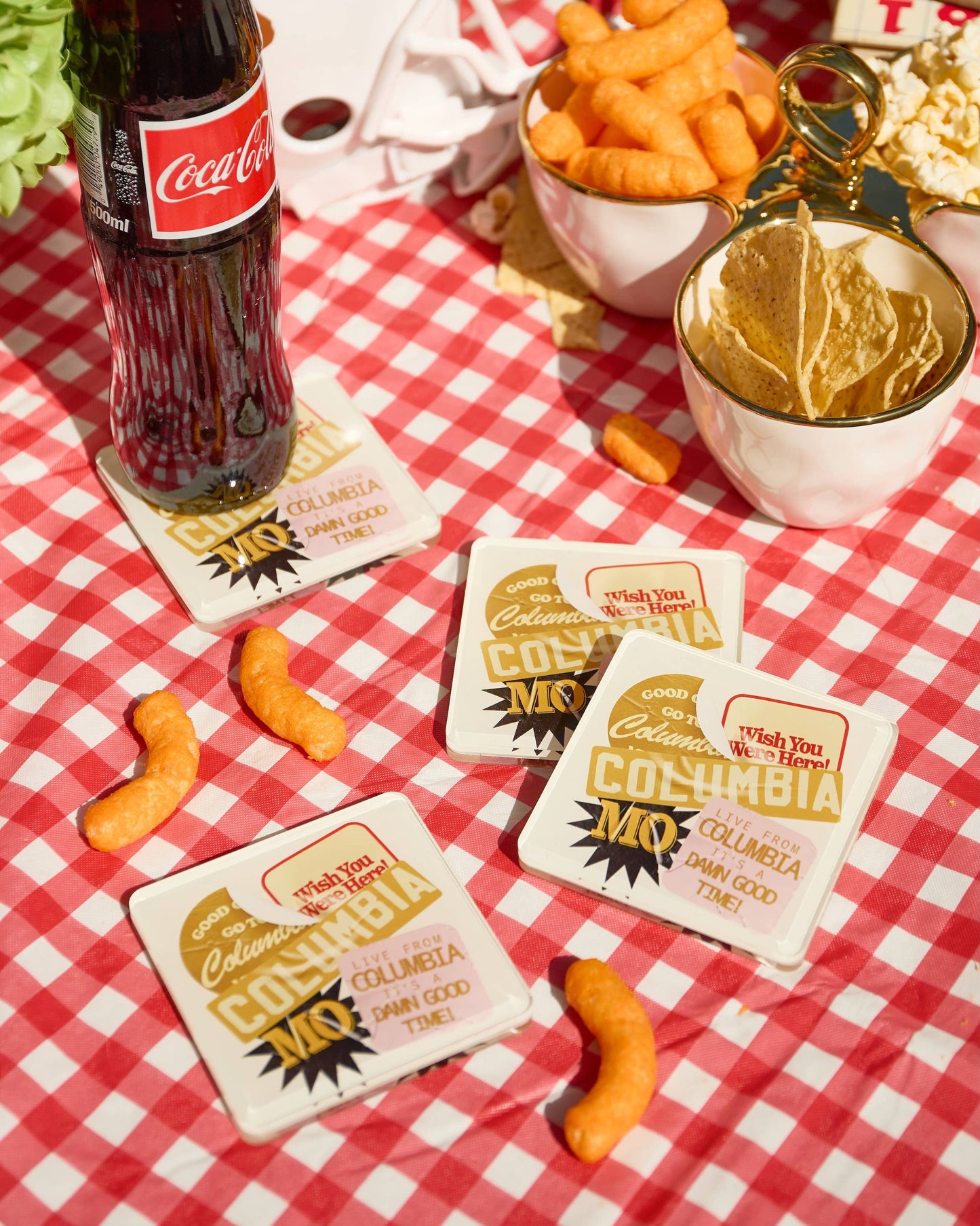 Columbia, MO Coasters | Tailgate Collection
