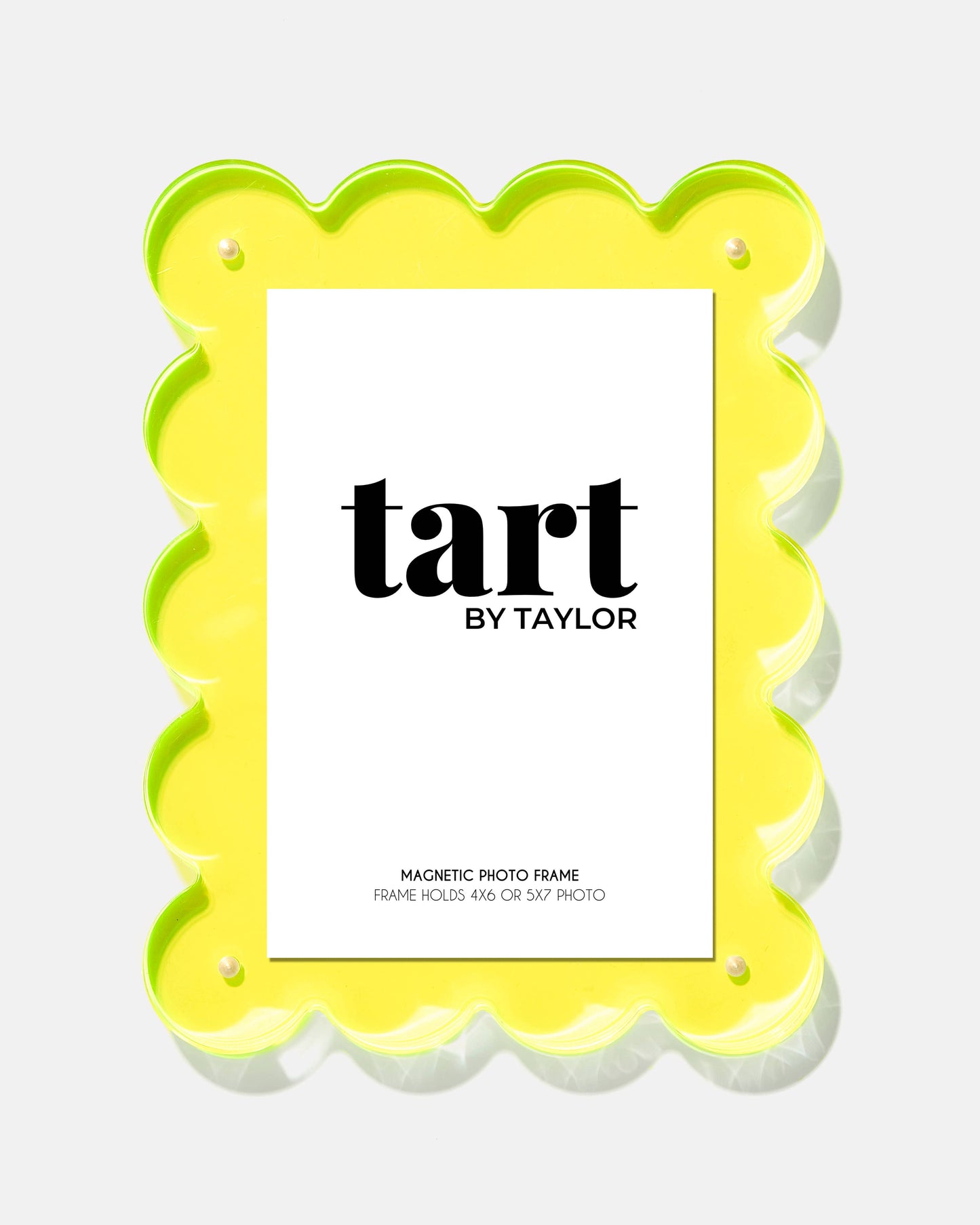 Neon Lime Acrylic Picture Frame