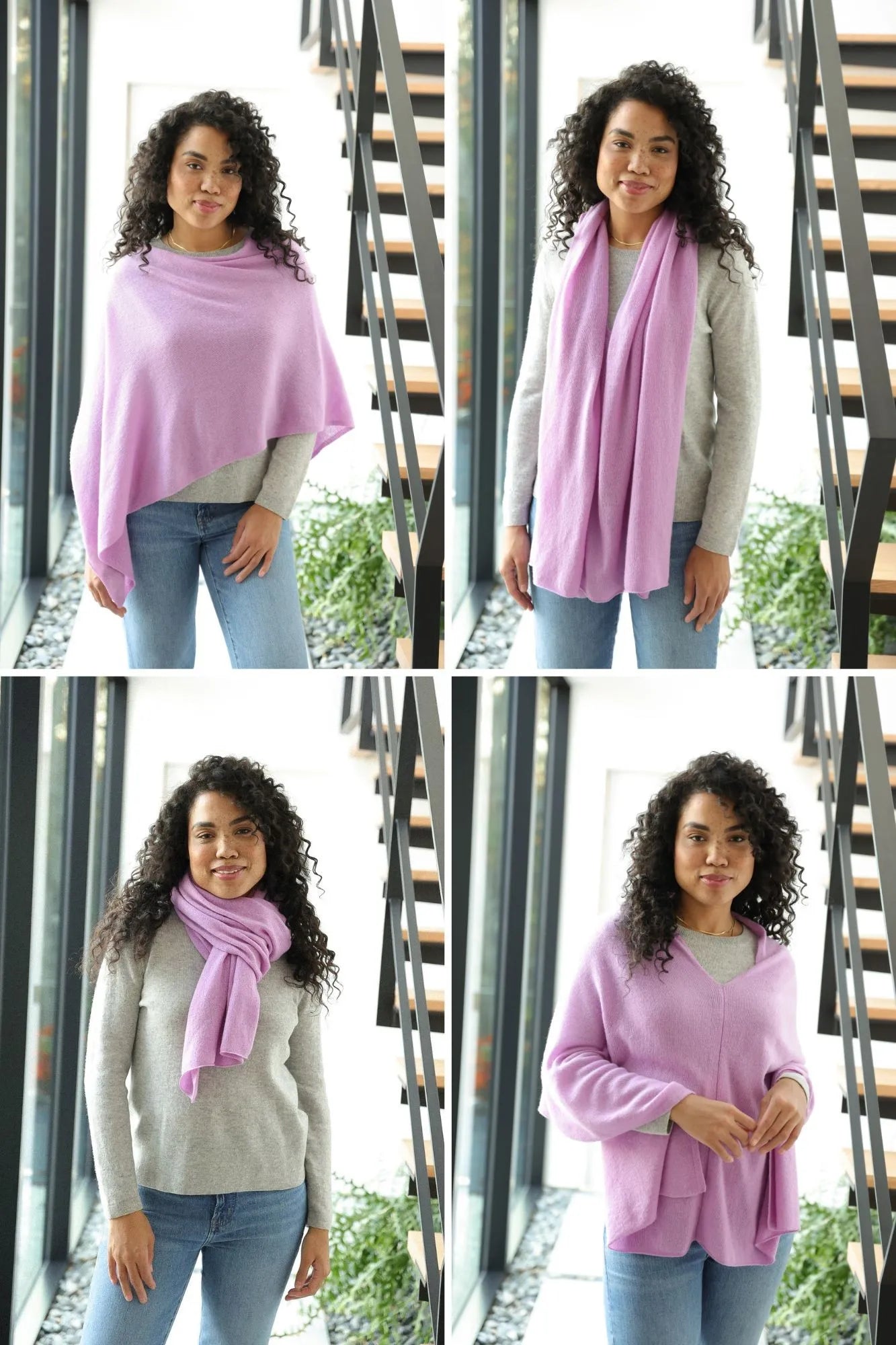 CASHMERE WRAP/SCARF/TOPPER