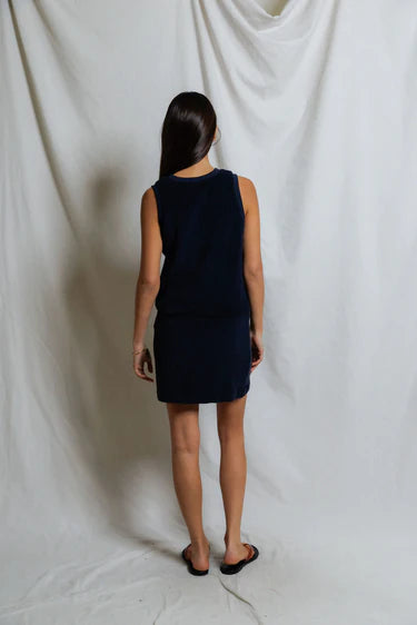 EMERY SKIRT- NAVY