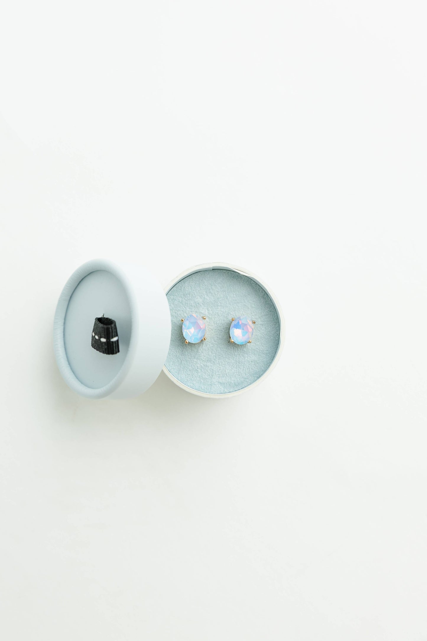 Crystal Powder Boxed Earring