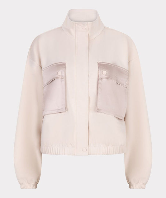 CARDIGAN BOMBER MODAL - SAND
