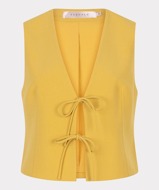 BOWS VEST WITH TIES