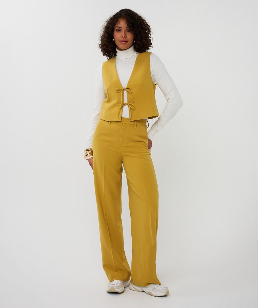 TROUSERS - CHARTRUSE
