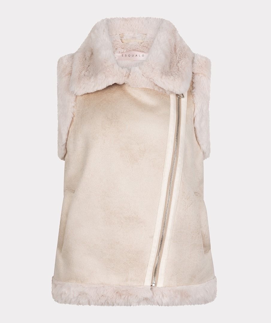 FAUX FUR VEST