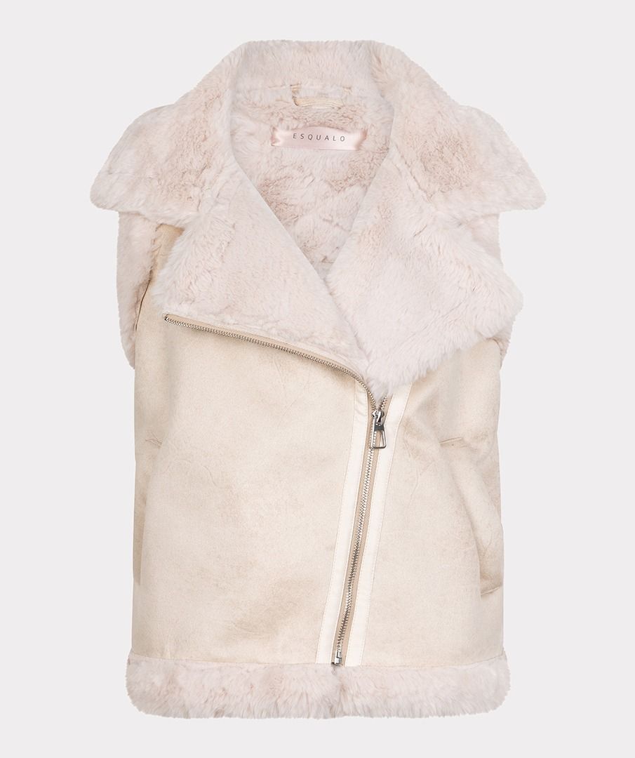FAUX FUR VEST