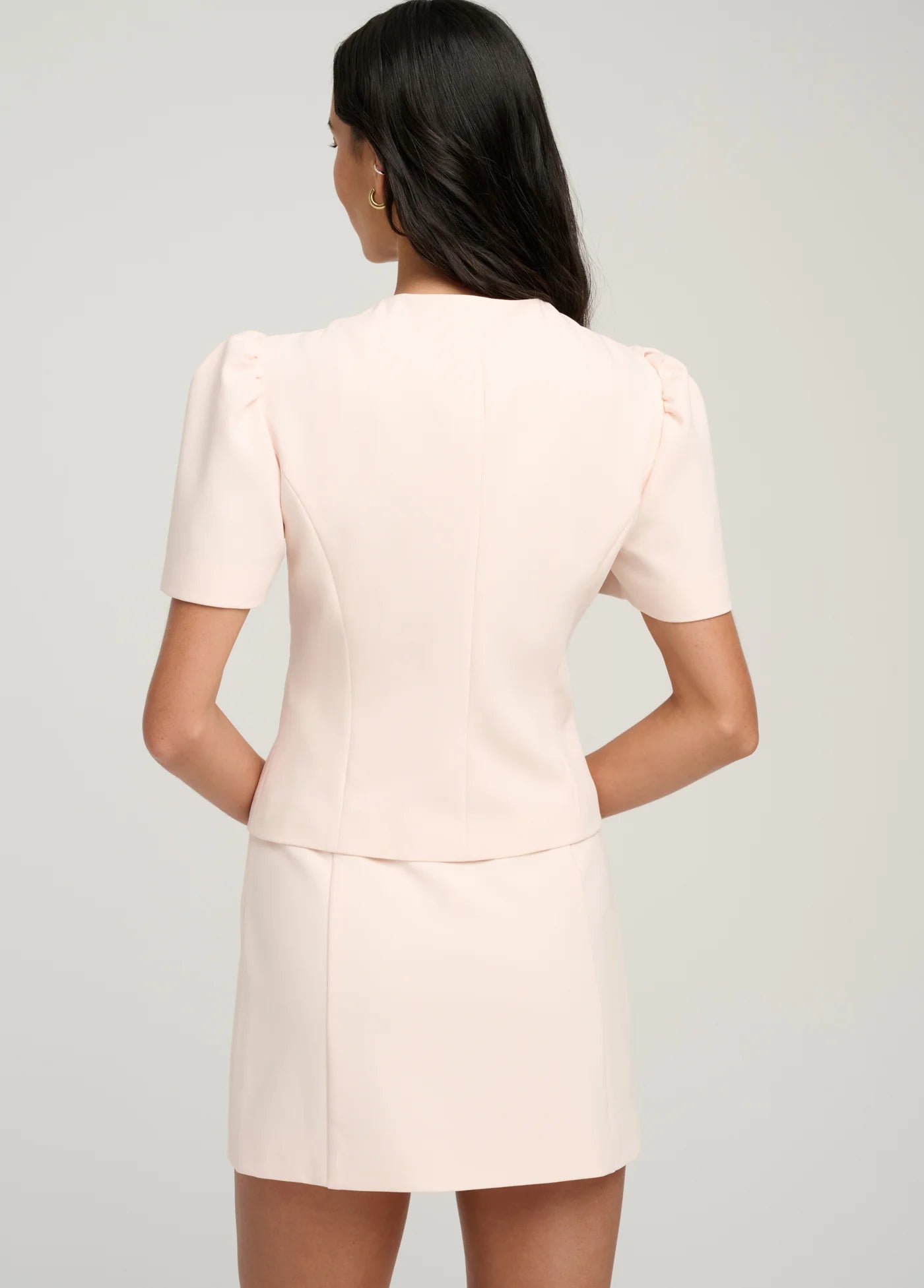 THE PARDON JACKET - BLUSH PINK