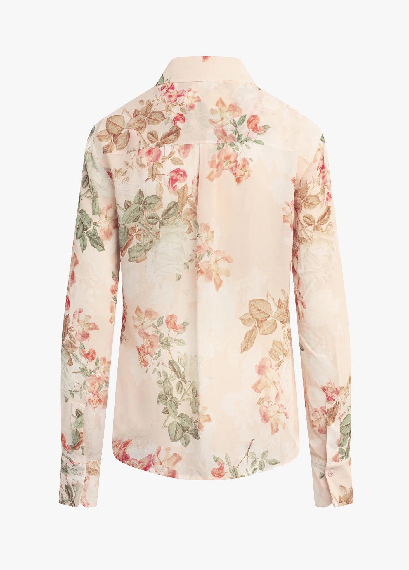 THE BAILEY BLOUSE - LIGHT PEACH ROSE