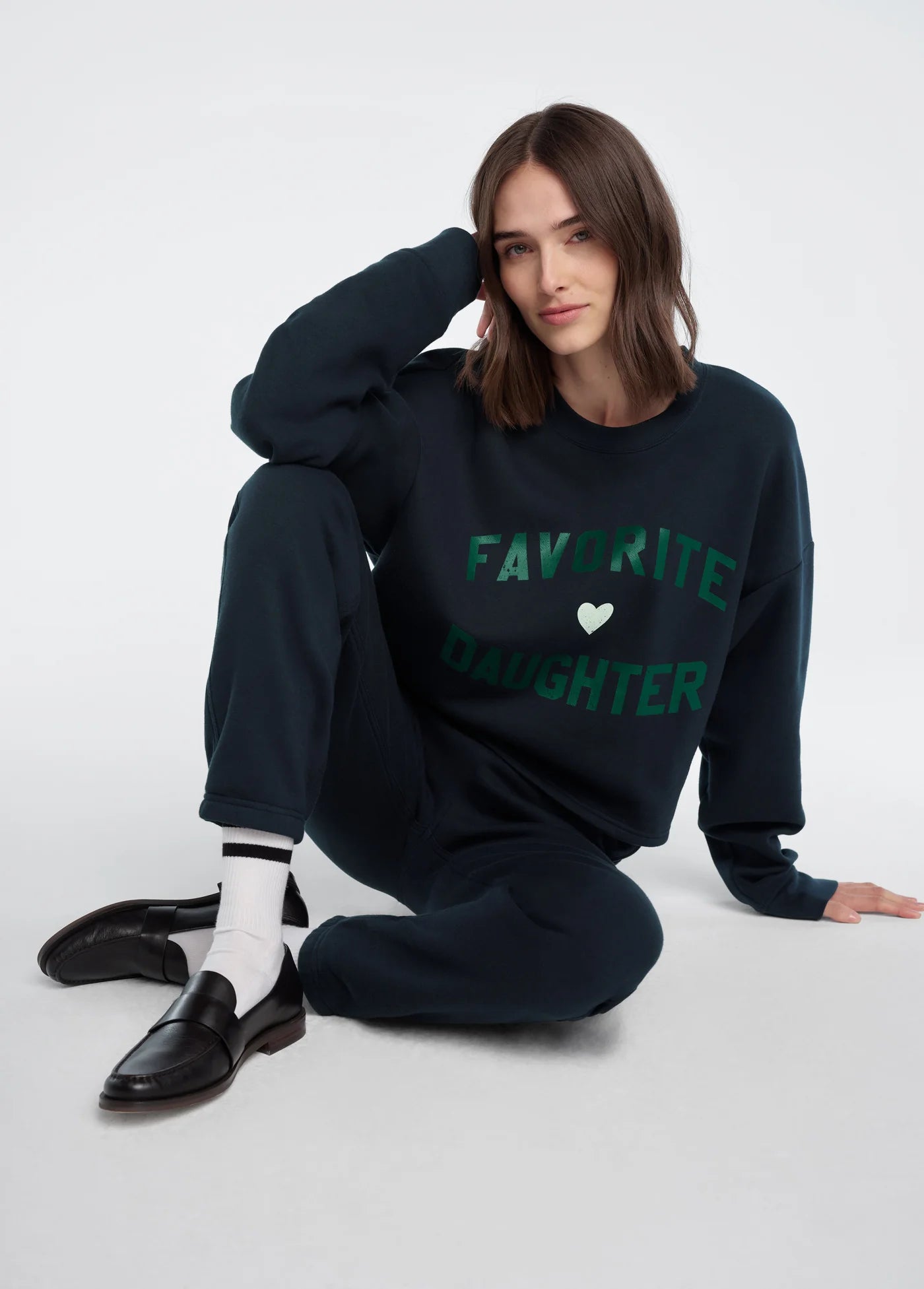 THE CROPPED FAVORITE DAUGHTER SWEATSHIRT