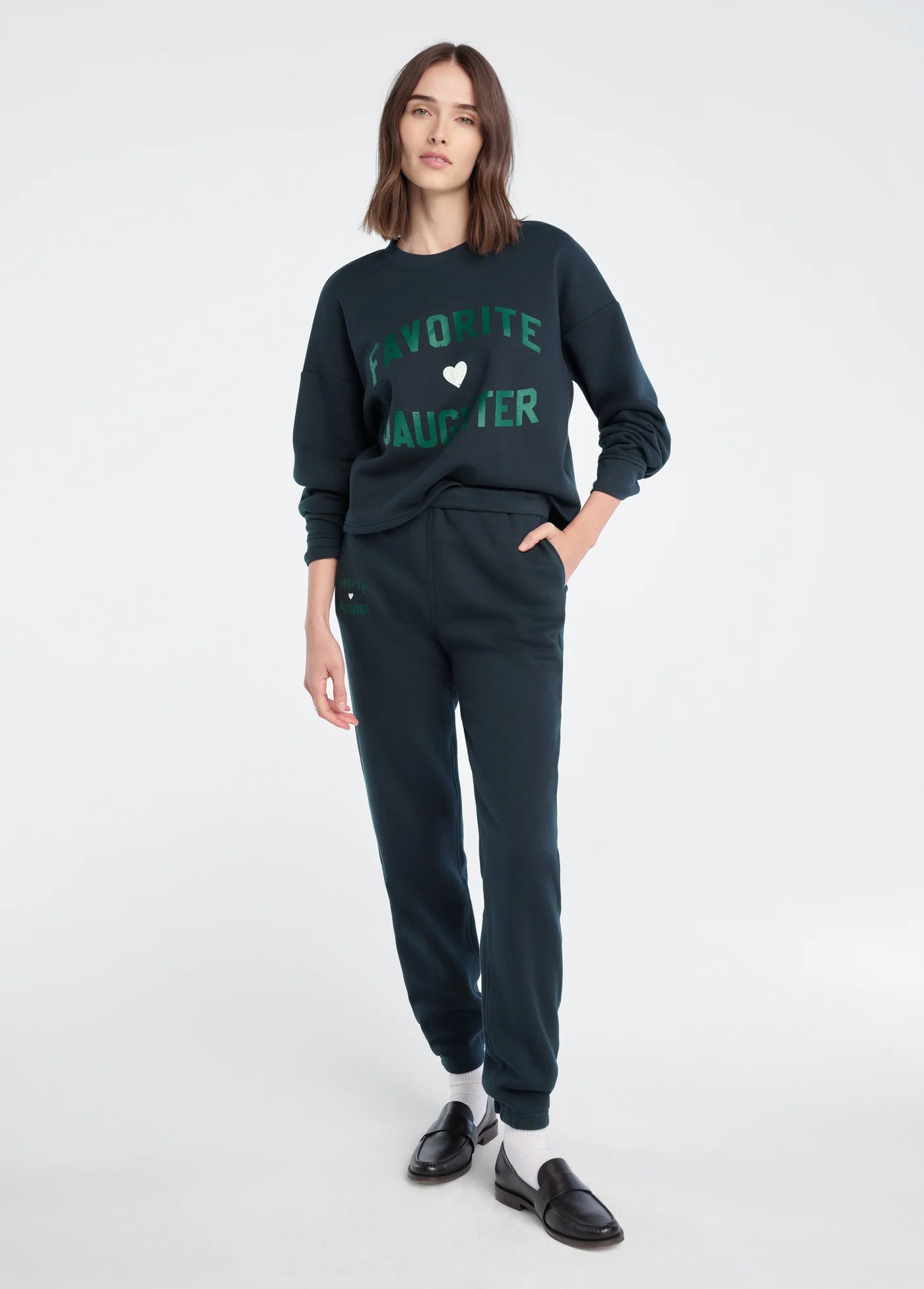THE CROPPED FAVORITE DAUGHTER SWEATSHIRT