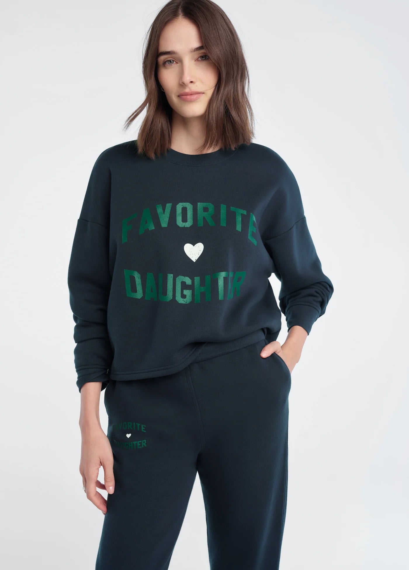 THE CROPPED FAVORITE DAUGHTER SWEATSHIRT