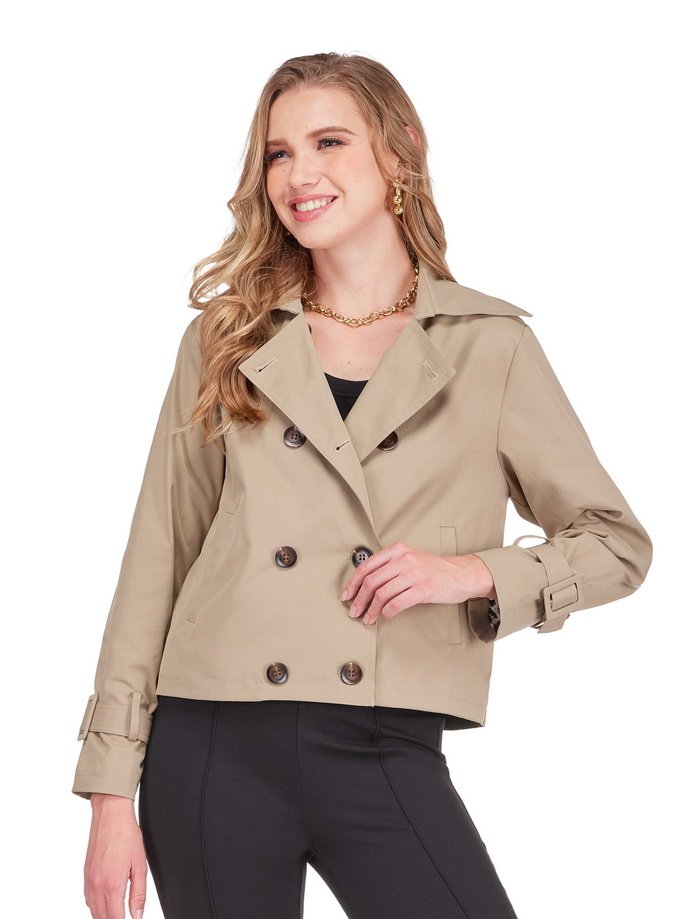SHORT TRENCH JACKET