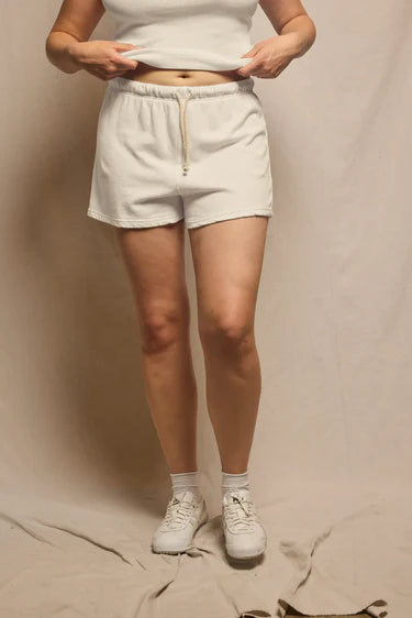 LAYLA FRENCH TERRY SHORTS-SUGAR