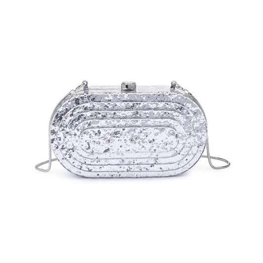 JIMBERLY EVENING BAG - SILVER