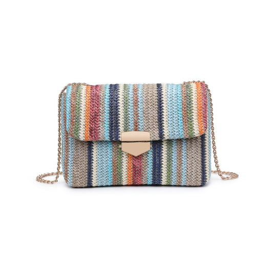 REMI CROSSBODY - BLUE MULTI