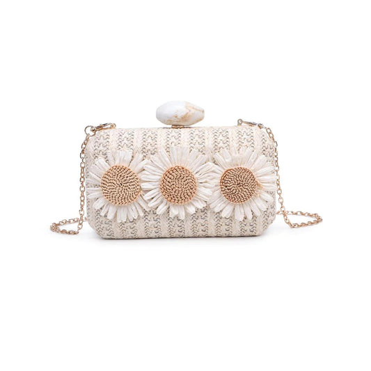 ASTRID EVENING BAG - NATURAL