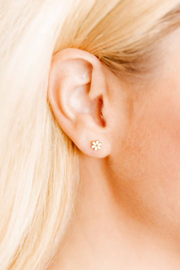 Screwback Stud Earrings - Alli