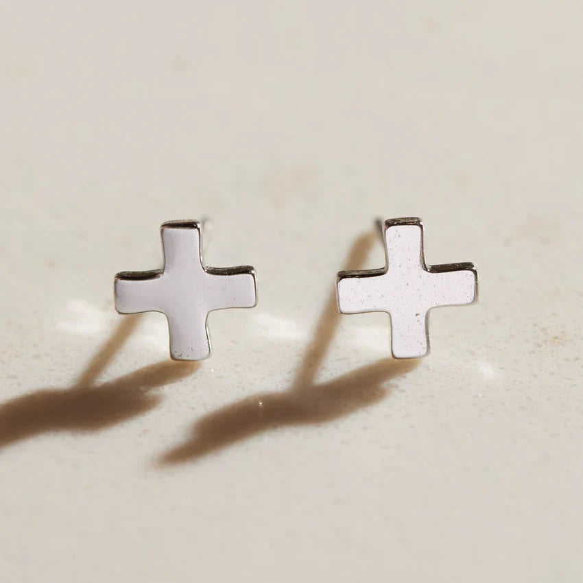 SWISS CROSS STUDS