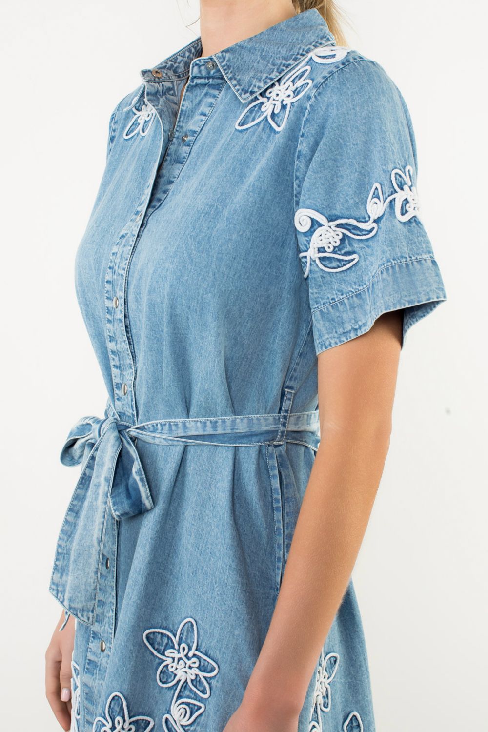 TIE WAIST DRESS