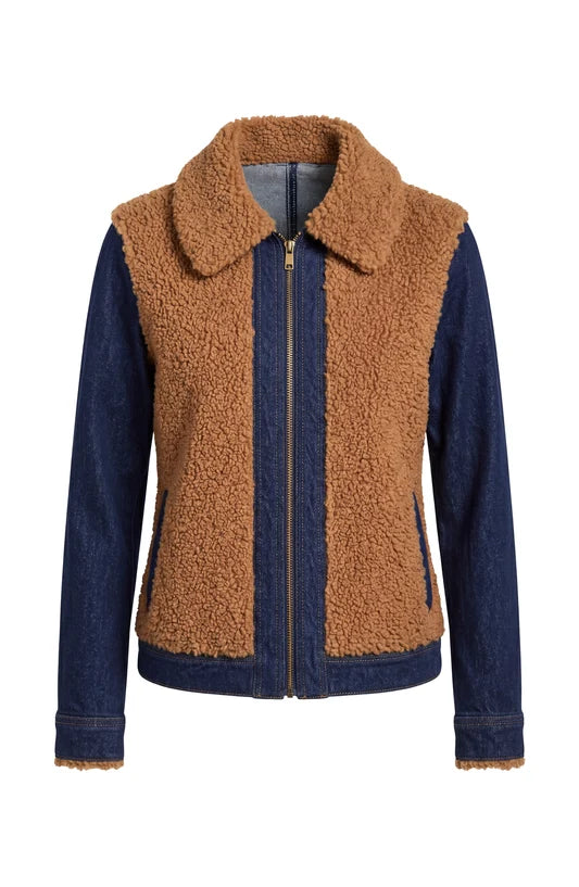 SHERPA DENIM JACKET