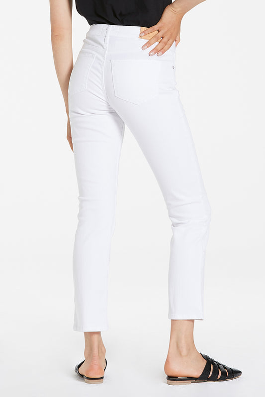 BLAIR STRAIGHT LEG JEAN -  WHITE