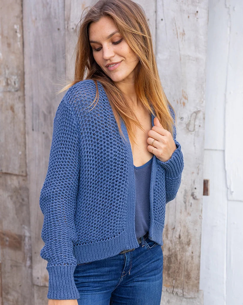 CHUNKY COTTON CARDI