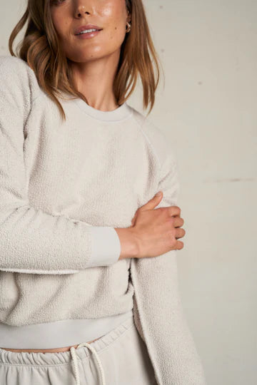 ZIGGY SWEATSHIRT -SILVER